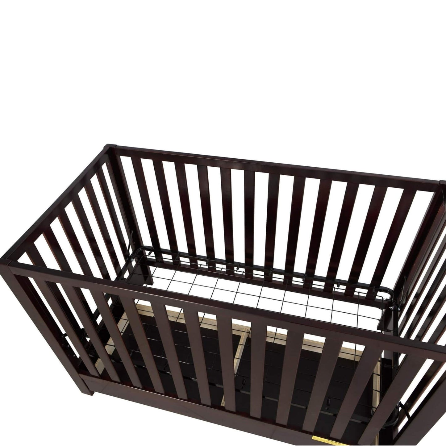 AFG Emma 4-in-1 Convertible Crib with Drawer - Charcoal