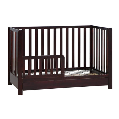 AFG Emma 4-in-1 Convertible Crib with Drawer - Charcoal
