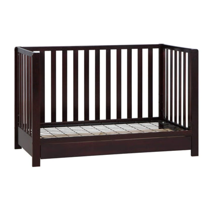 AFG Emma 4-in-1 Convertible Crib with Drawer - Charcoal
