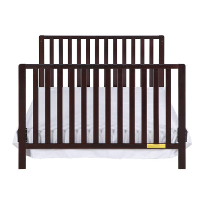AFG Emma 4-in-1 Convertible Crib with Drawer - Charcoal