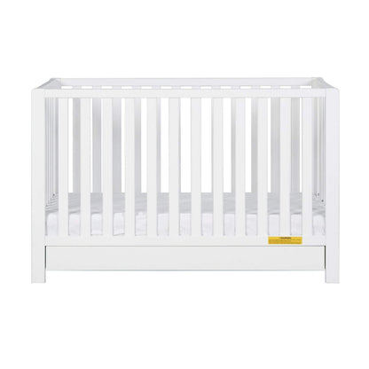 AFG Emma 4-in-1 Convertible Crib with Drawer - White