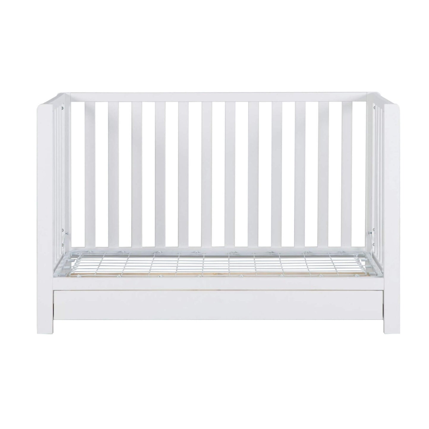 AFG Emma 4-in-1 Convertible Crib with Drawer - White