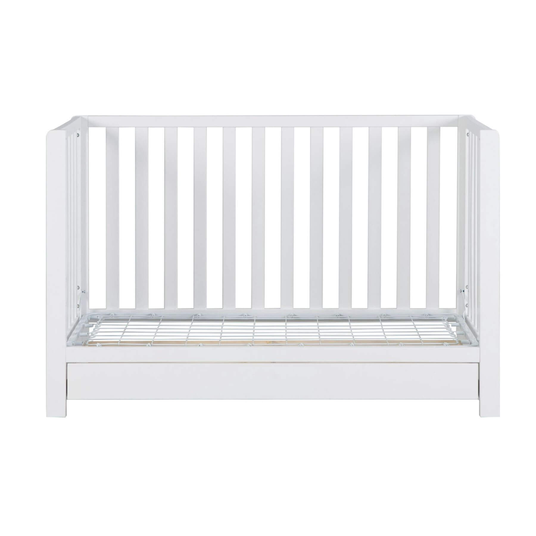 AFG Emma 4-in-1 Convertible Crib with Drawer - White