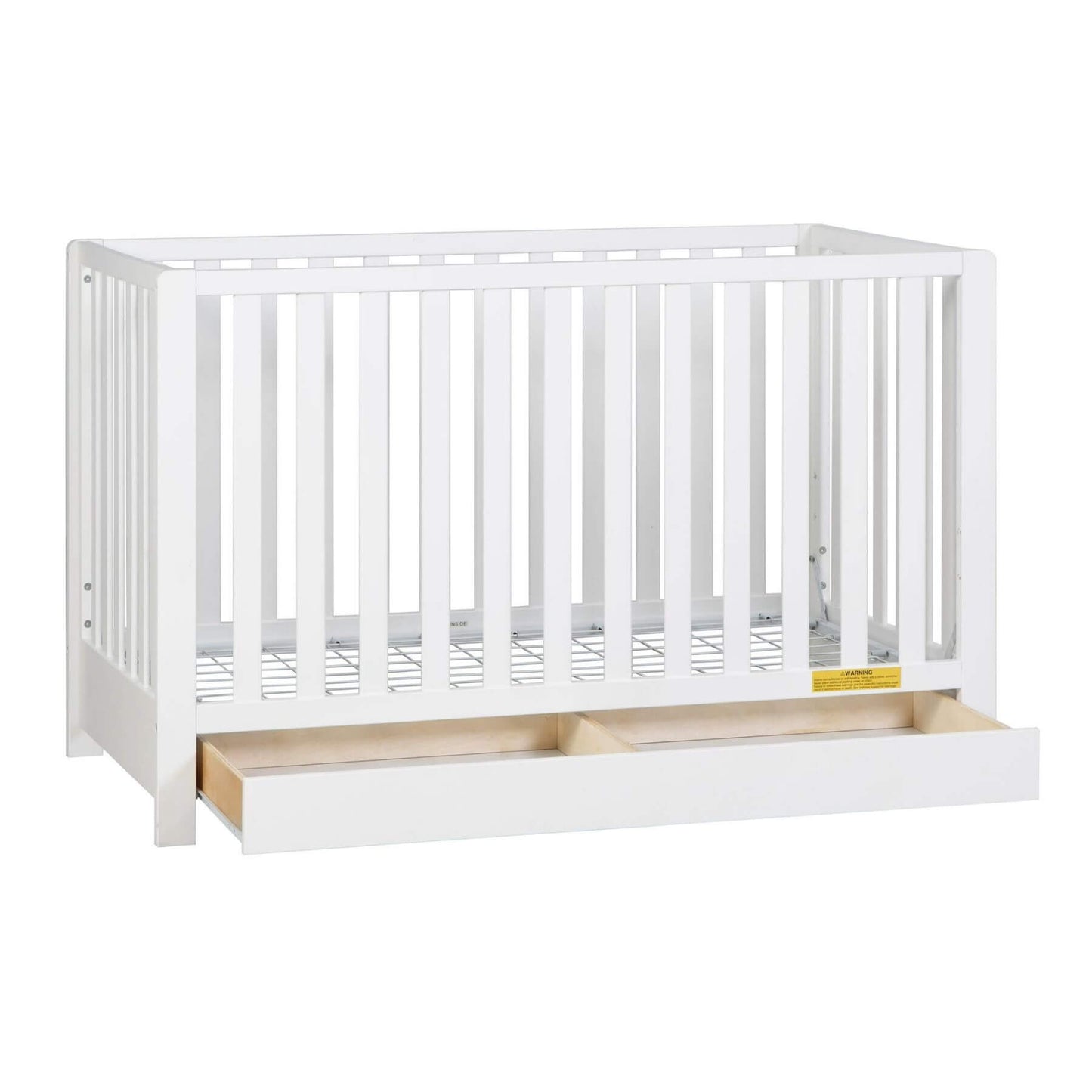 AFG Emma 4-in-1 Convertible Crib with Drawer - White