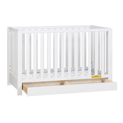 AFG Emma 4-in-1 Convertible Crib with Drawer - White