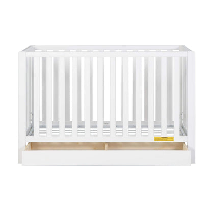 AFG Emma 4-in-1 Convertible Crib with Drawer - White