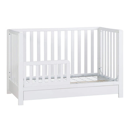 AFG Emma 4-in-1 Convertible Crib with Drawer - White