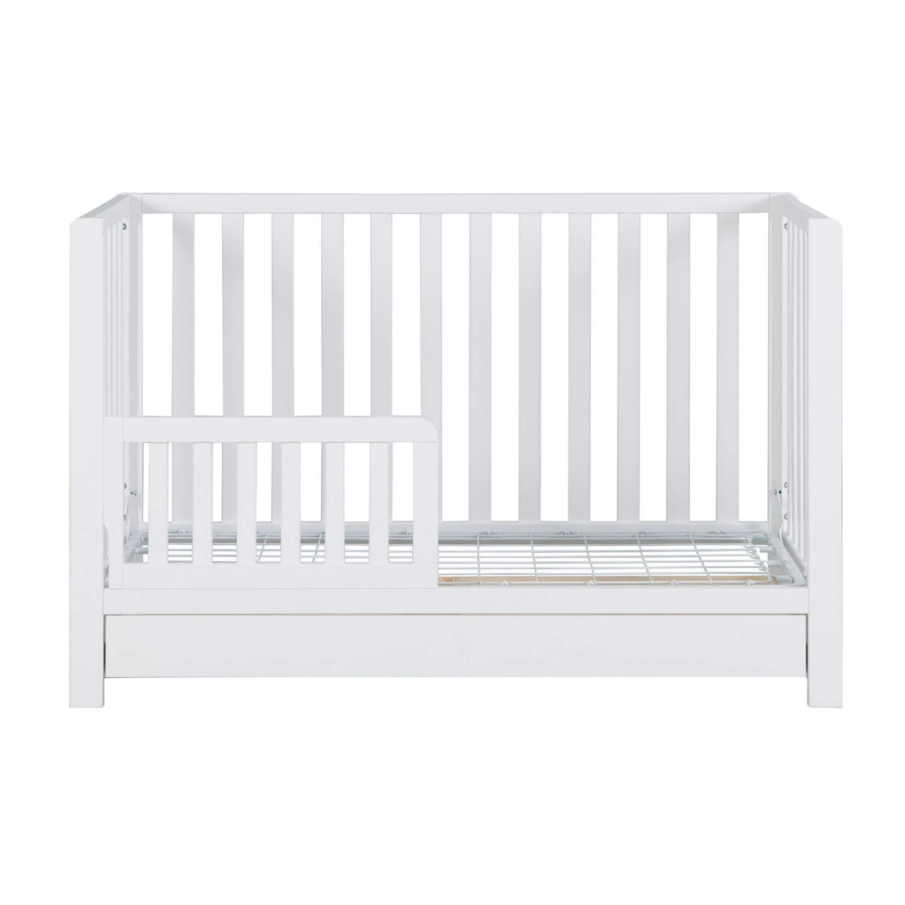 AFG Emma 4-in-1 Convertible Crib with Drawer - White