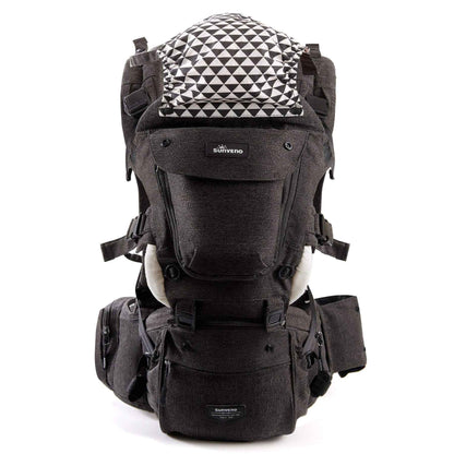 Sunveno Ergonomic Baby Carrier 3-in-1 Black