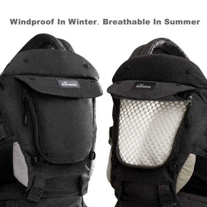 Sunveno Ergonomic Baby Carrier 3-in-1 Black
