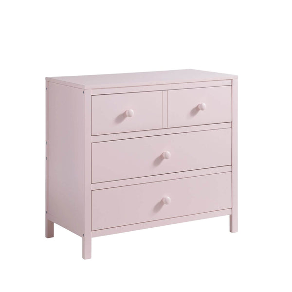 pastel pink dresser Vintage Wood Dresser Pink