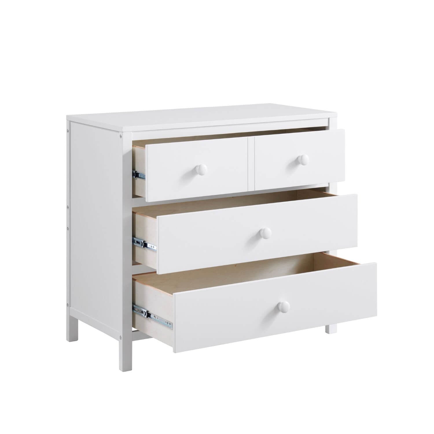 SOHO BABY Essential 3 Drawer Dresser White