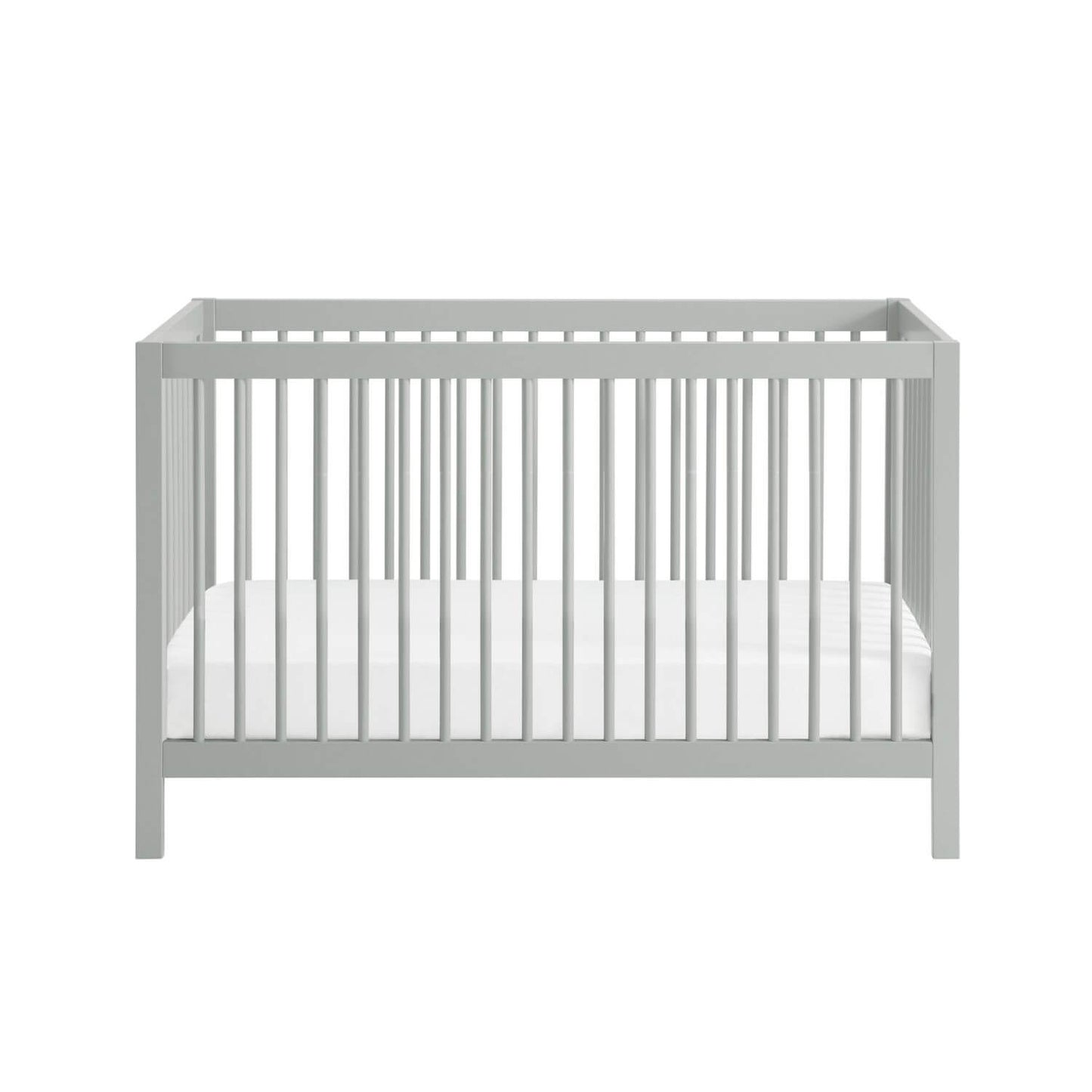 Soho Baby Essential 4 In 1 Convertible Island Crib | Grey