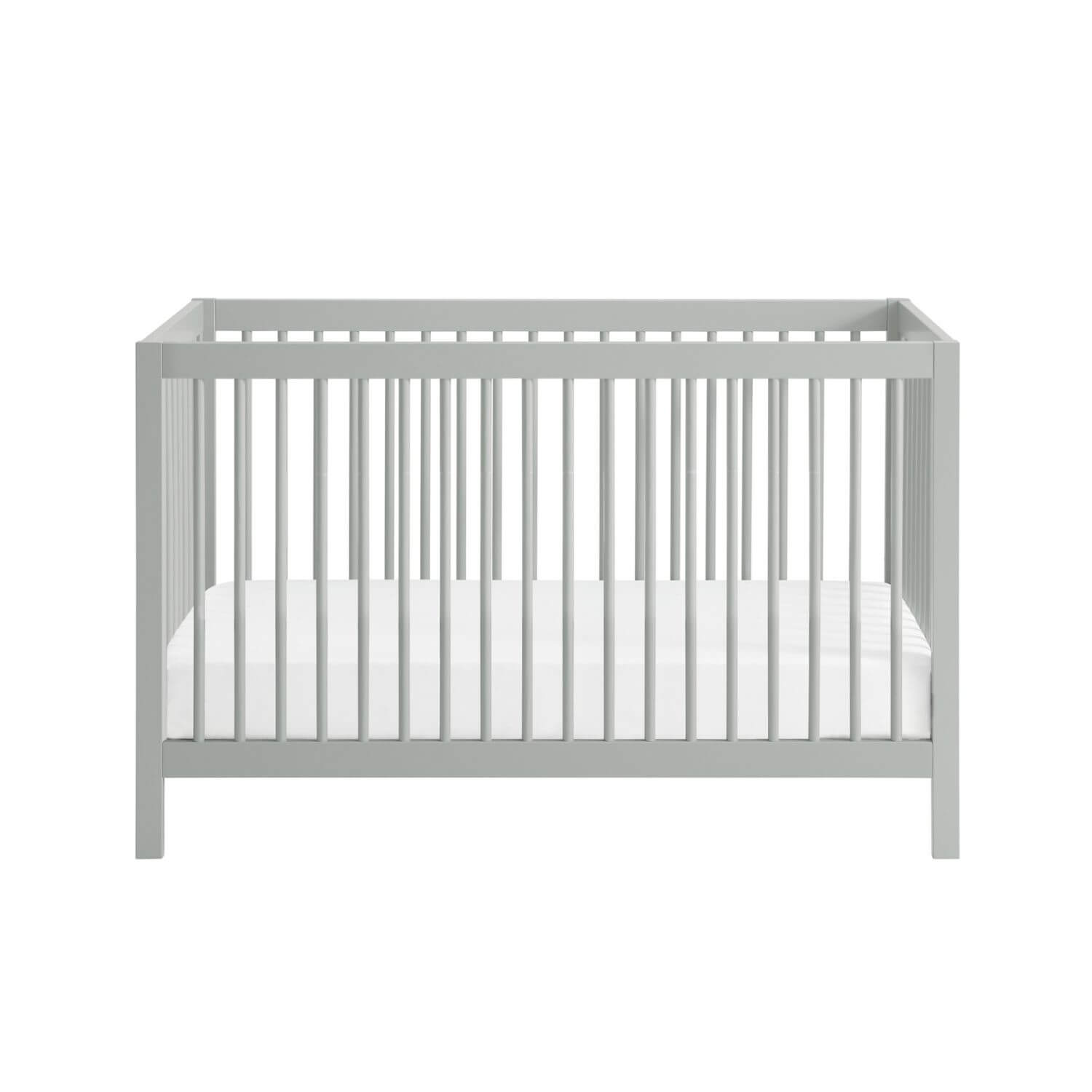 Soho Baby Essential 4 In 1 Convertible Island Crib | Grey