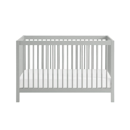 Soho Baby Essential 4 In 1 Convertible Island Crib | Grey