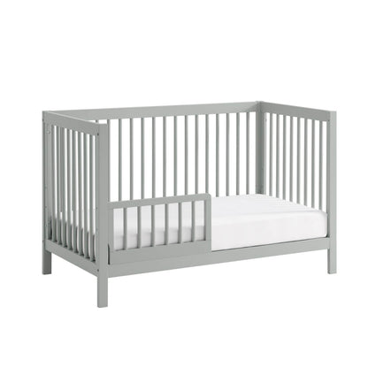 Soho Baby Essential 4 In 1 Convertible Island Crib | Grey