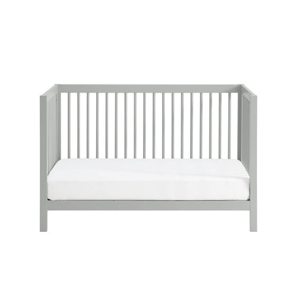 Soho Baby Essential 4 In 1 Convertible Island Crib | Grey