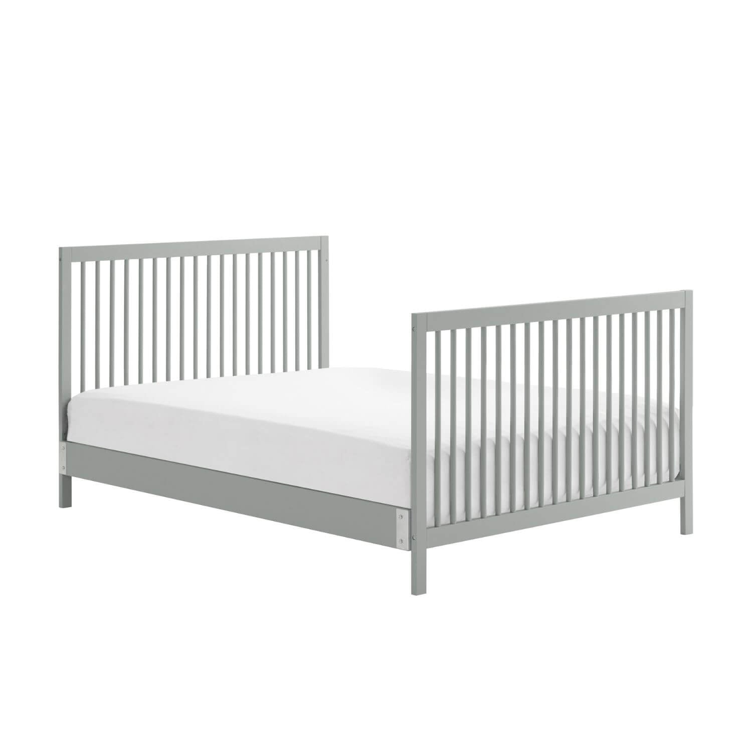 Soho Baby Essential 4 In 1 Convertible Island Crib | Grey