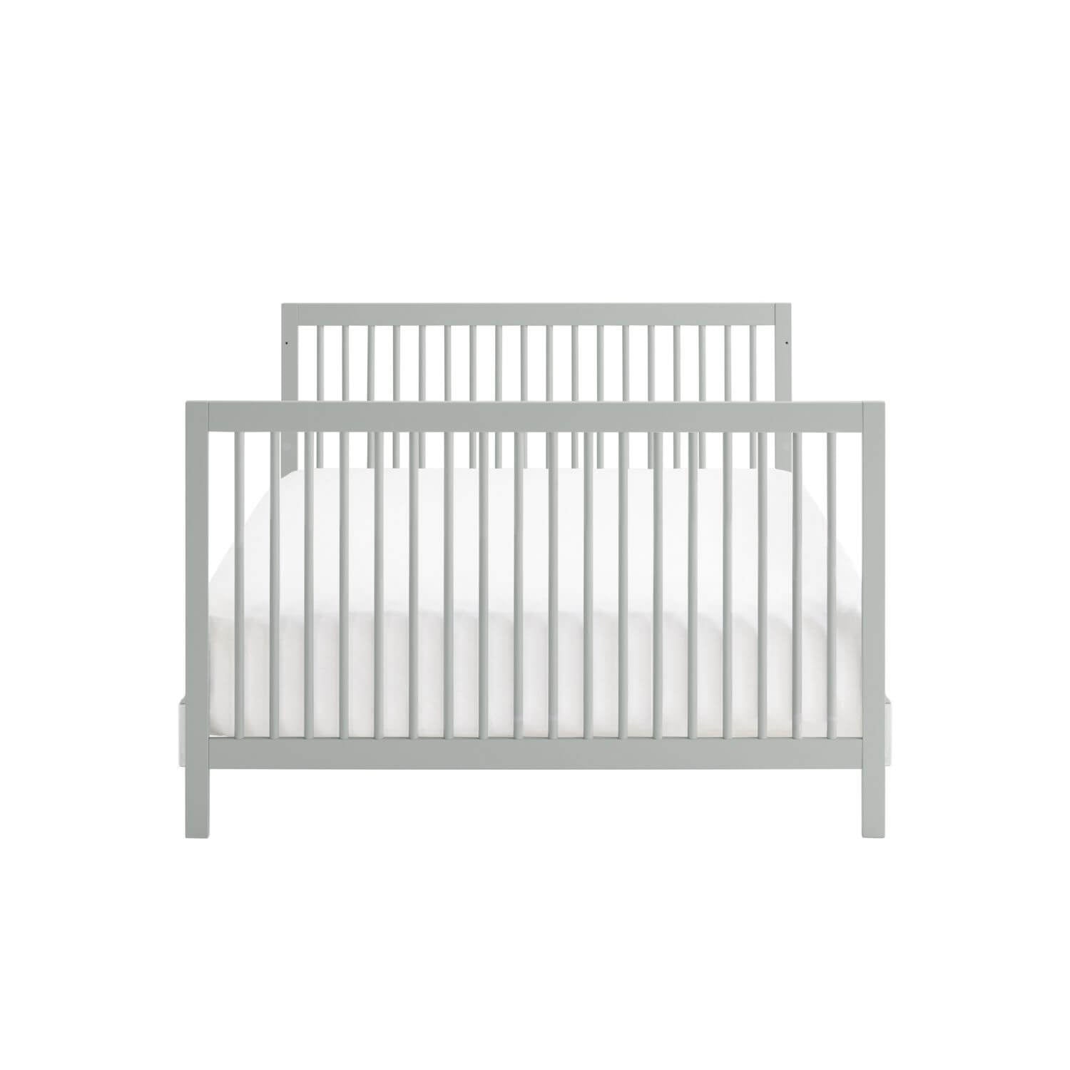 Soho Baby Essential 4 In 1 Convertible Island Crib | Grey