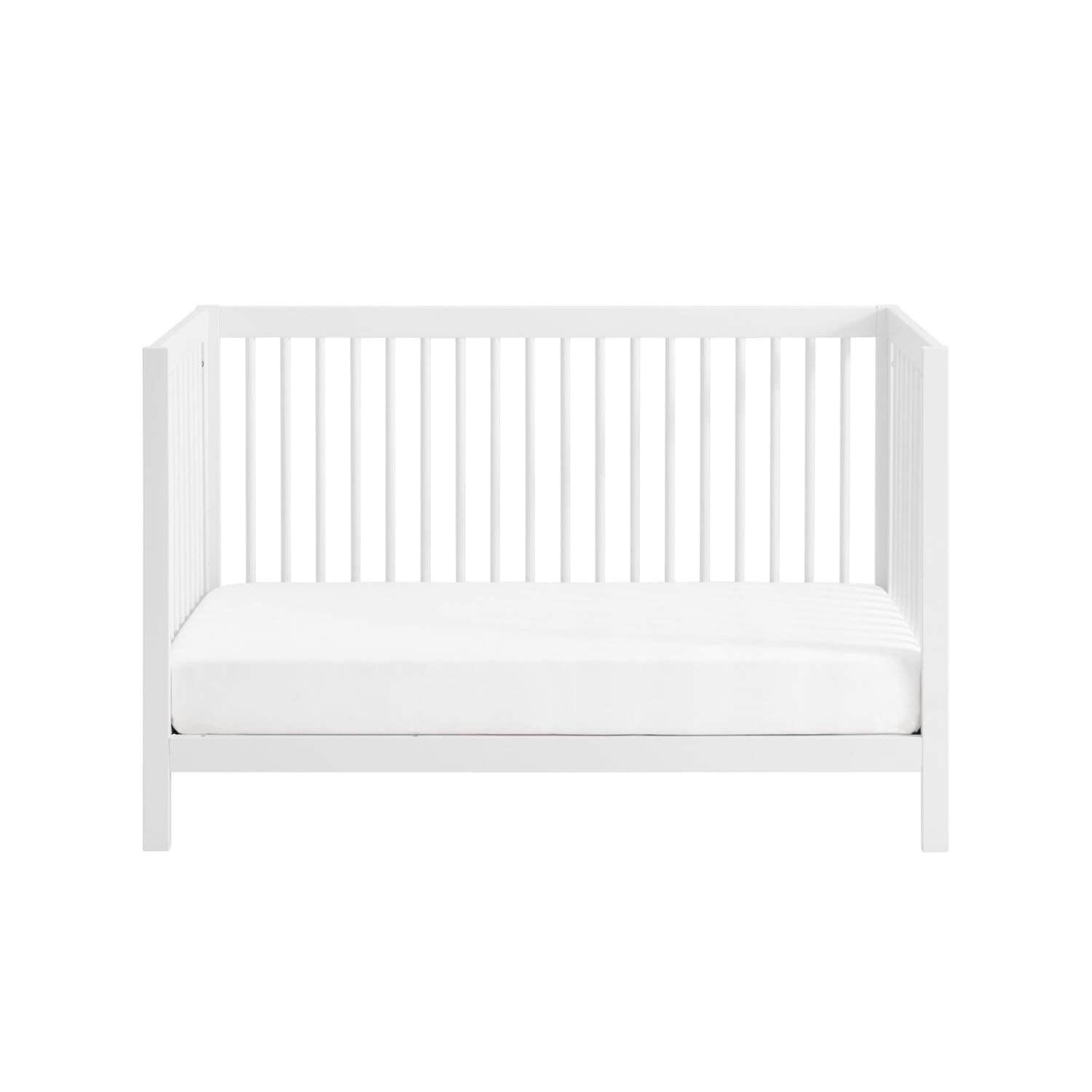 Soho Baby Essential 4 In 1 Convertible Island Crib | White