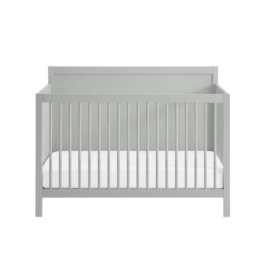 Soho Baby Essential 4-in-1 Convertible Crib with Panel Headboard | Grey