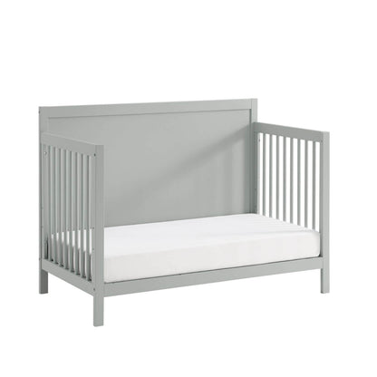 Soho Baby Essential 4-in-1 Convertible Crib with Panel Headboard | Grey