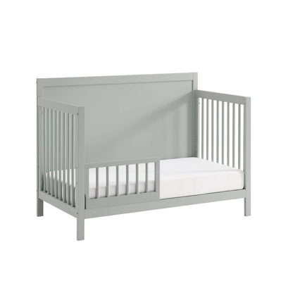 Soho Baby Essential 4-in-1 Convertible Crib with Panel Headboard | Grey