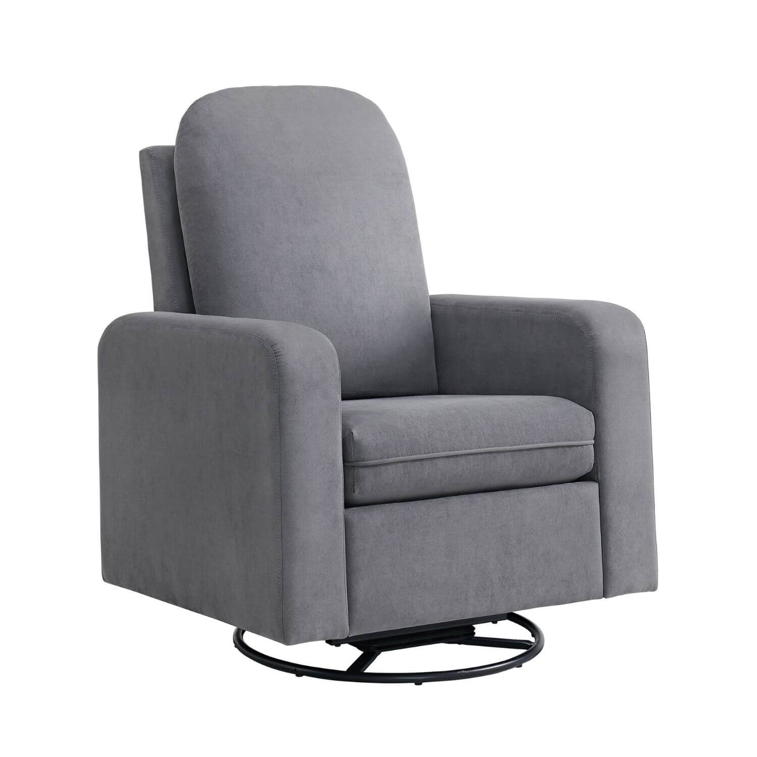 Soho Baby Essential Upholstered Glider | Dark Gray