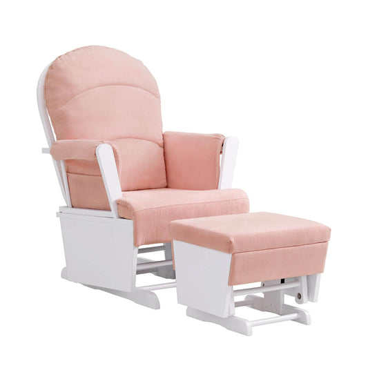 Soho Baby Essential Wooden Glider | Pink