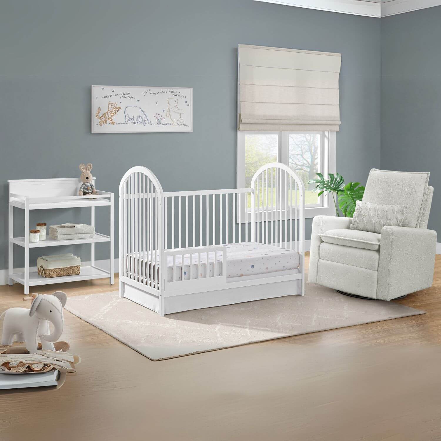 Everest Toddler Bed White