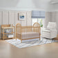 Oxford Baby Everest 3 In 1 Island Crib Honey Wood