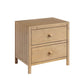 Soho Baby Everlee 2-Drawer Nightstand | Honey Wood