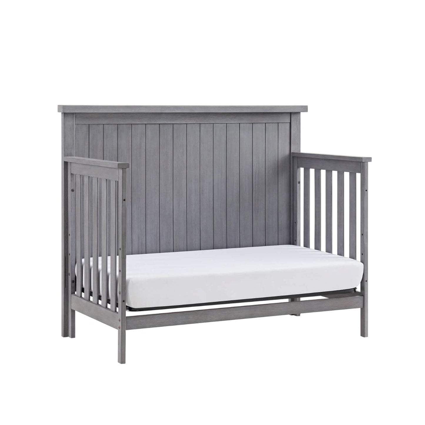 Soho Baby Everlee 4-in-1 Convertible Crib in Greystone - Converted to a Daybed