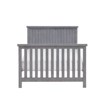 Soho Baby Everlee 4-in-1 Convertible Crib in Greystone - Converted to a Full Bed