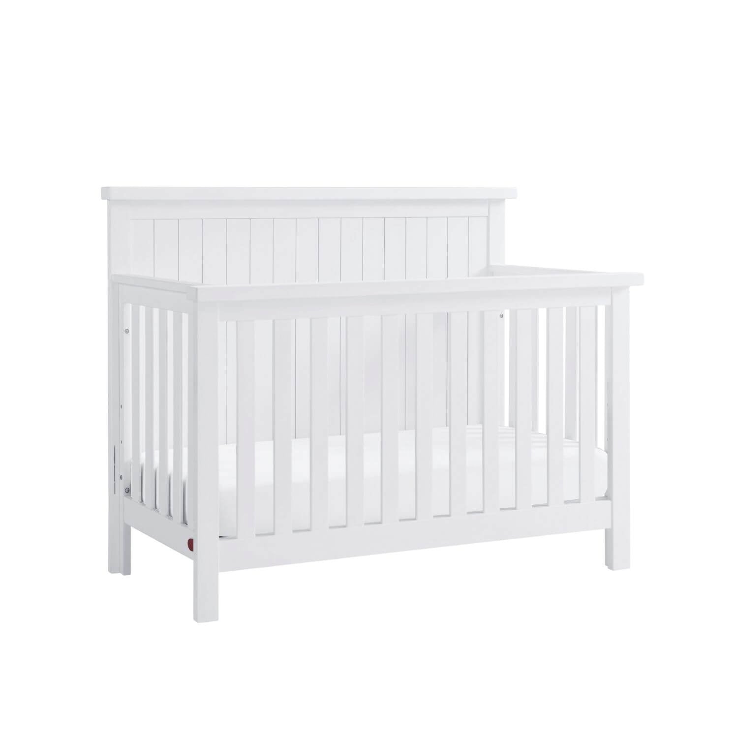 Soho Baby Everlee 4-in-1 Convertible Crib in Whitewash