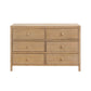 Soho Baby Everlee 6-Drawer Dresser | Honey Wood