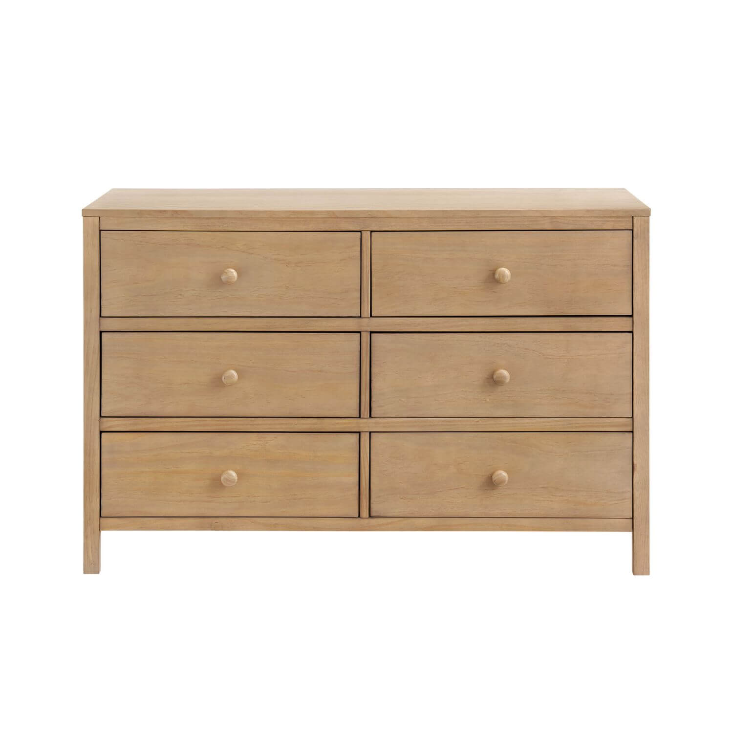 Soho Baby Everlee 6-Drawer Dresser | Honey Wood