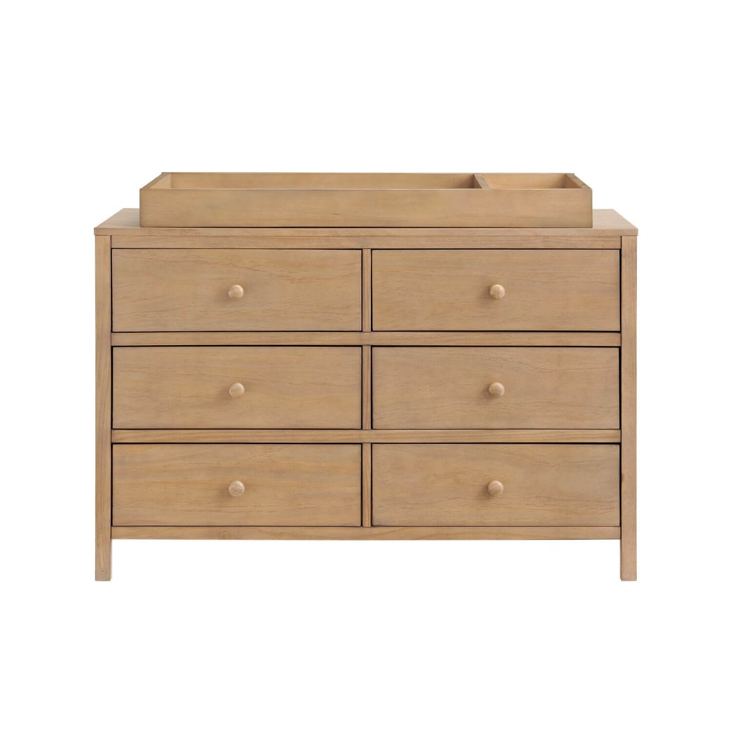 Soho Baby Everlee 6-Drawer Dresser | Honey Wood