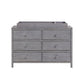 Soho Baby Everlee Changing Topper For 6-Drawer Dresser in Greystone