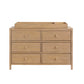 Soho Baby Everlee Changing Topper For 6-Drawer Dresser | Honey Wood