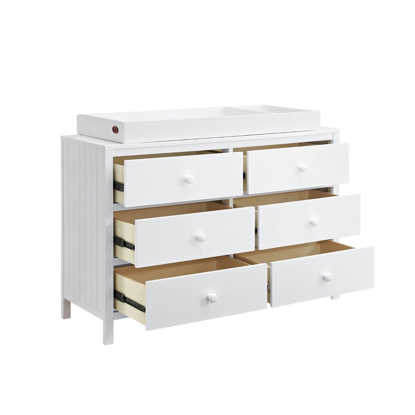 Soho Baby Everlee Changing Topper For 6-Drawer Dresser in Whitewash