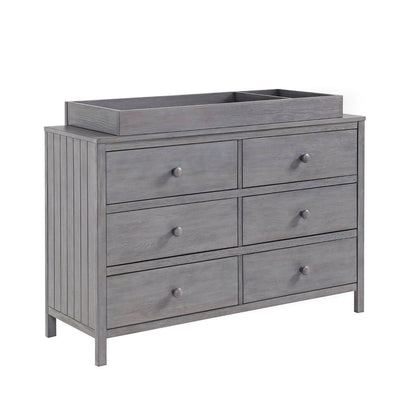 Soho Baby Everlee 6 Drawer Dresser in Greystone