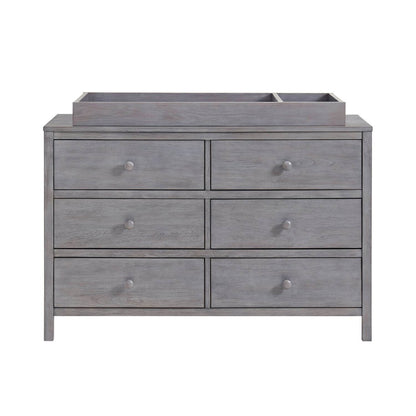 Soho Baby Everlee 6 Drawer Dresser in Greystone