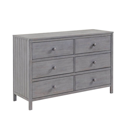 Soho Baby Everlee 6 Drawer Dresser in Greystone