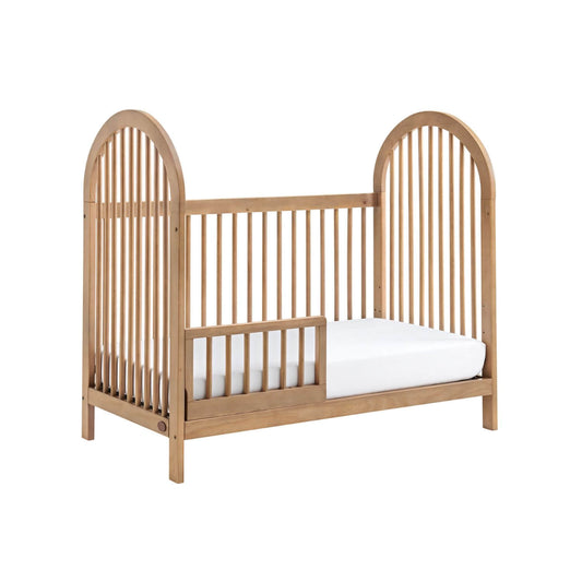 Soho Baby Everlee Island Crib to Toddler Bed Guard Rail | Honey Wood