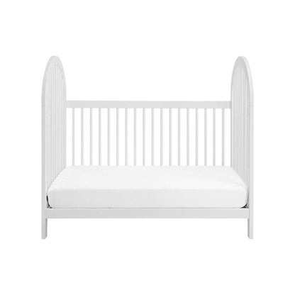 Soho Baby Everlee 3-in-1 Convertible Island Crib in Whitewash - Converted to a Daybed