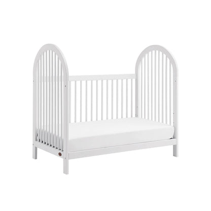 Soho Baby Everlee 3-in-1 Convertible Island Crib in Whitewash - Converted to a Daybed