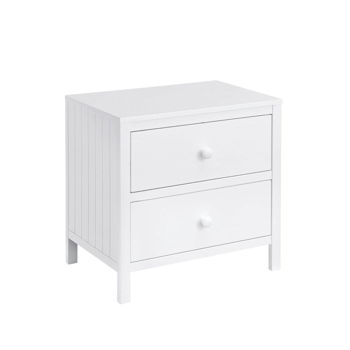 Soho Baby Everlee 2-Drawer Nightstand in Whitewash