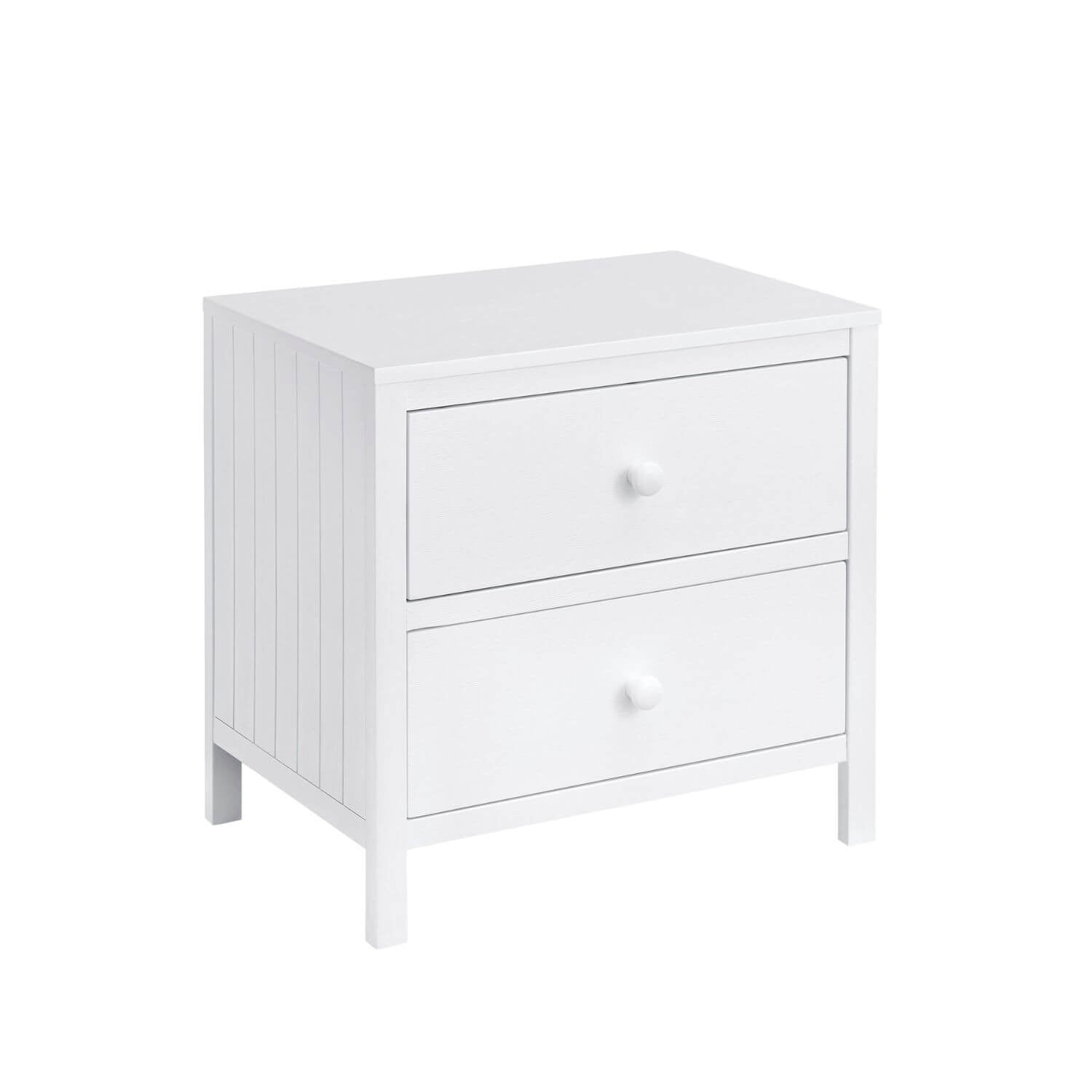 Soho Baby Everlee 2-Drawer Nightstand in Whitewash