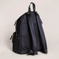 Back Side View of JuJuBe Everyday Diaper Backpack Black